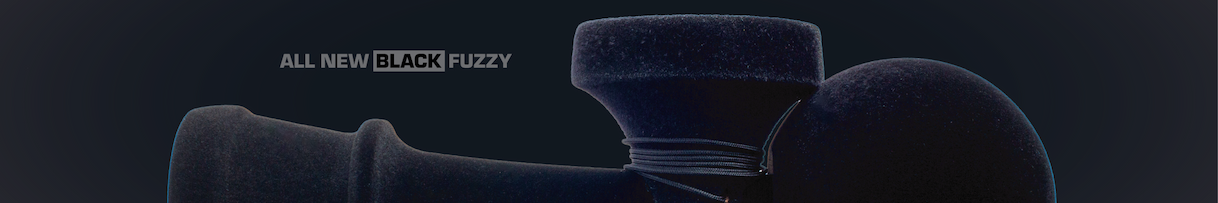 SWEETS FUZZY - BLACK - BROKEN SHAPE